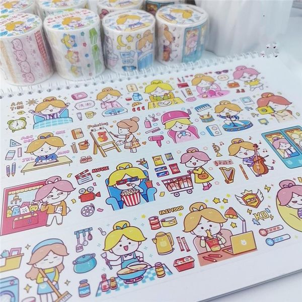 gift wrap lovely girl happy daily life special oil washi tapes journal masking tape diy scrapbooking decoration sticker 
gift wrap lovely girl happy daily life special oil washi tapes journal masking tape diy scrapbooking decoration sticker