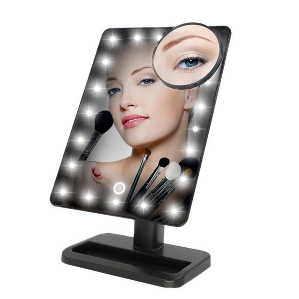 mirrors makeup mirror with led light cosmetic table 20 make up adjustable eyelash brush beauty for women
mirrors makeup mirror with led light cosmetic table 20 make up adjustable eyelash brush beauty for women