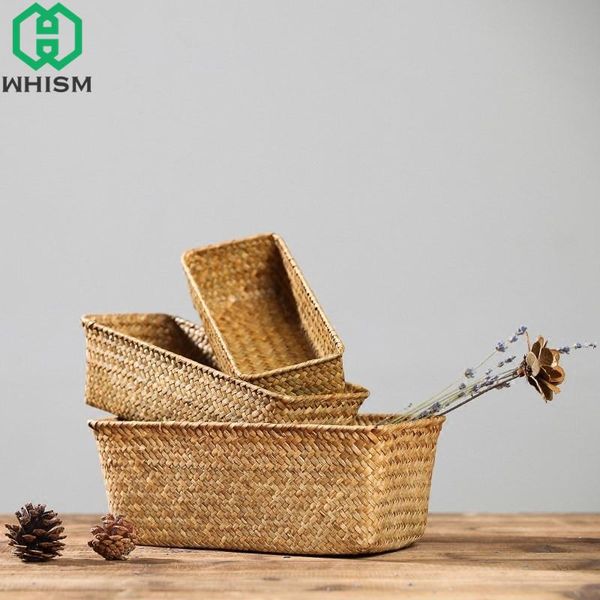 s/m/l weaving storage basket rattan fruit box handmade seagrass picnic wickerwork cosmetics organizer holder baskets
s/m/l weaving storage basket rattan fruit box handmade seagrass picnic wickerwork cosmetics organizer holder baskets