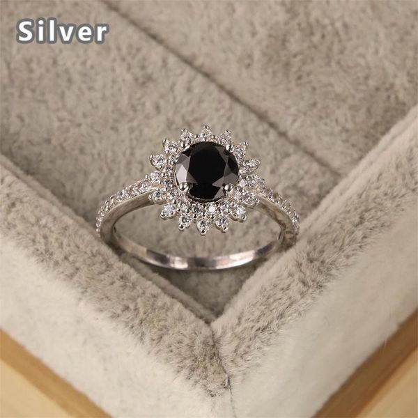 cluster rings selling fashion noble 925 silver sunflower ring set with platinum zircon black crystal luxury jewelry ladies' gift, Golden;silver
cluster rings selling fashion noble 925 silver sunflower ring set with platinum zircon black crystal luxury jewelry ladies' gift, Golden;silver