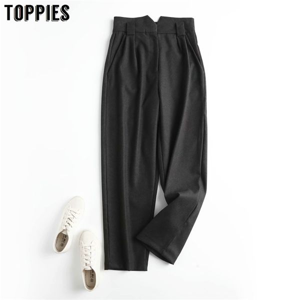 arrival women casual pants hight waist soft long fashion pantalon 210421, Black;white
arrival women casual pants hight waist soft long fashion pantalon 210421, Black;white