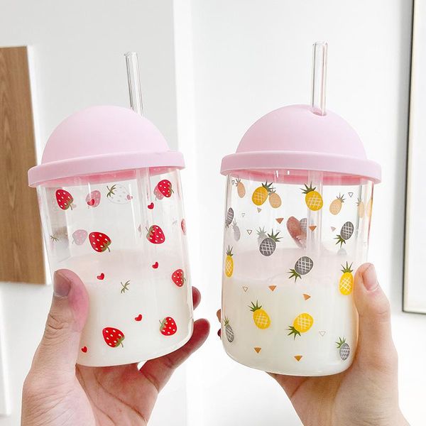 wine glasses silicone cover printed transparent fruit glass pink girl heart cute water cup bottle with straw kawaii
wine glasses silicone cover printed transparent fruit glass pink girl heart cute water cup bottle with straw kawaii