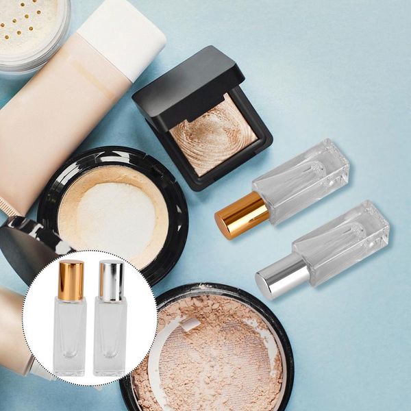 storage bottles & jars 8 pcs 7ml refillable glass perfume roll on bottle empty with steel roller bead for essential oil (golden
storage bottles & jars 8 pcs 7ml refillable glass perfume roll on bottle empty with steel roller bead for essential oil (golden