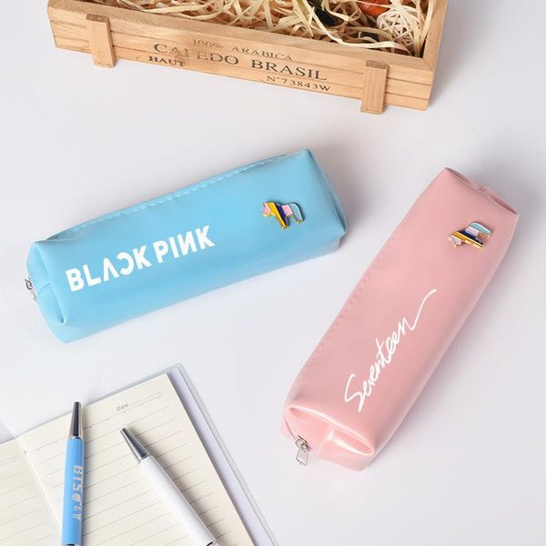 school bags four color exo pencil bag star peripheral student stationery box cute men's and women's w
school bags four color exo pencil bag star peripheral student stationery box cute men's and women's w