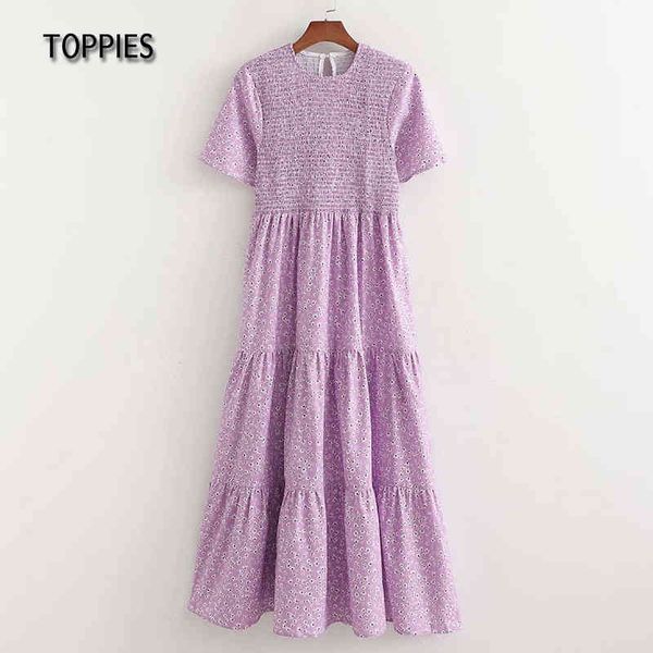 ies summer violet daisy printing maxi dress for woman slim cascading ruffles dress 210412, Black;gray
ies summer violet daisy printing maxi dress for woman slim cascading ruffles dress 210412, Black;gray