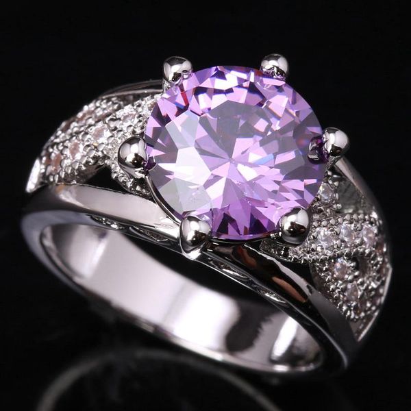 wedding rings circle purple zircon multi-gems silver plated argent trendy party jewelry ring us# size 6 / 7 8 9 s1624, Slivery;golden
wedding rings circle purple zircon multi-gems silver plated argent trendy party jewelry ring us# size 6 / 7 8 9 s1624, Slivery;golden