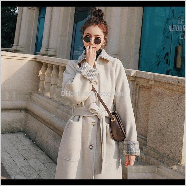 wool blends outerwear coats womens clothing apparel drop delivery 2021 hepburn lattice slim fit winter belt white korean style oversized jac, Black
wool blends outerwear coats womens clothing apparel drop delivery 2021 hepburn lattice slim fit winter belt white korean style oversized jac, Black