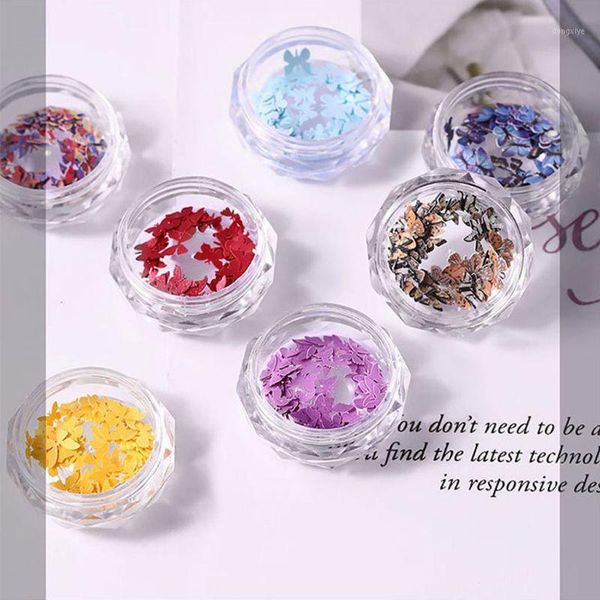 box 3d butterfly nail sequins art flakes slices diy uv gel decorations 667d1, Silver;gold
box 3d butterfly nail sequins art flakes slices diy uv gel decorations 667d1, Silver;gold