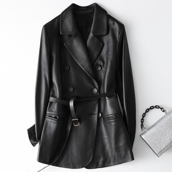 spring women korean autumn clothes real sheepskin jackets for short womens genuine leather coats women's & faux, Black
spring women korean autumn clothes real sheepskin jackets for short womens genuine leather coats women's & faux, Black