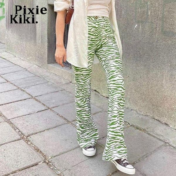 women's pants & capris pixiekiki green zebra striped printed y2k streetwear women vintage clothes high waist flare casual trousers p98-, Black;white
women's pants & capris pixiekiki green zebra striped printed y2k streetwear women vintage clothes high waist flare casual trousers p98-, Black;white