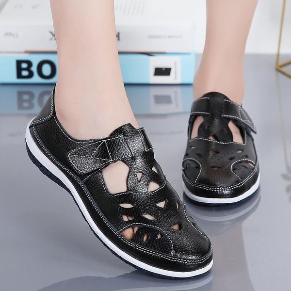 sandals women genuine leather shoes platform summer plus size woman gladiator, Black
sandals women genuine leather shoes platform summer plus size woman gladiator, Black