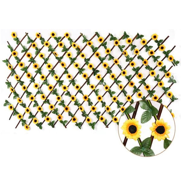 fencing, trellis & gates expanding fence retractable with artificial sunflower leaves plant uv privacy screen solid wooden hedge
fencing, trellis & gates expanding fence retractable with artificial sunflower leaves plant uv privacy screen solid wooden hedge