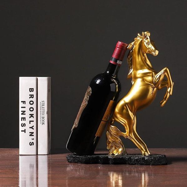 tablewine racks creative crafts resin red holder frame gold horse home decoration ornamental art sculpture figurines decor gift
tablewine racks creative crafts resin red holder frame gold horse home decoration ornamental art sculpture figurines decor gift