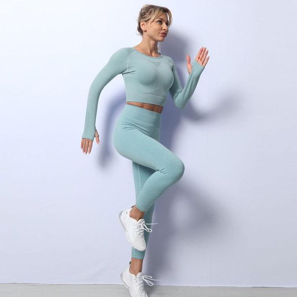 yoga outfit women seamless set gym clothing fitness leggings cropped shirts sport suit long sleeve tracksuit active wear
yoga outfit women seamless set gym clothing fitness leggings cropped shirts sport suit long sleeve tracksuit active wear
