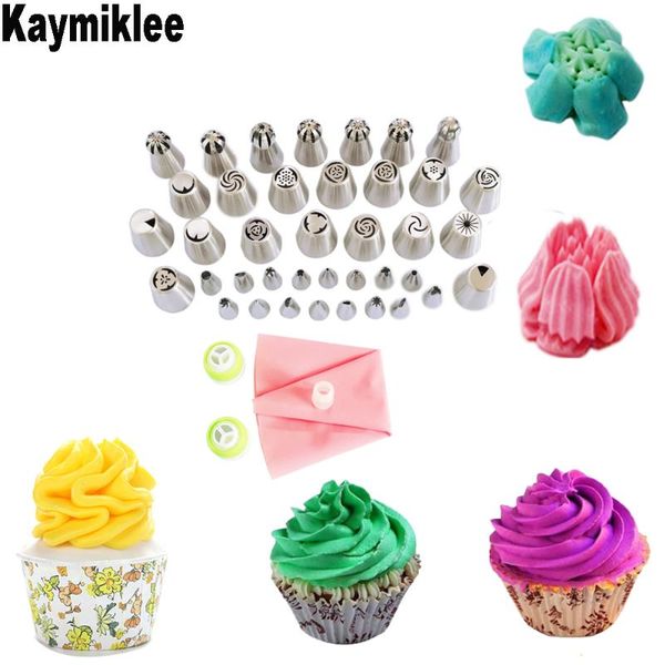 baking & pastry tools kaymiklee 43pcs/set nozzle piping icing decoration cake decorating tips set cs017
baking & pastry tools kaymiklee 43pcs/set nozzle piping icing decoration cake decorating tips set cs017