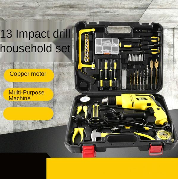 power tool sets 220v impact drill home set multifunctional hand hardware combination toolbox
power tool sets 220v impact drill home set multifunctional hand hardware combination toolbox