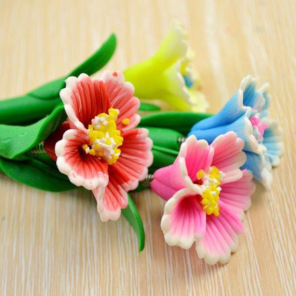 ballpoint pens 5pcs/lot wholesale flower stationery pen rose creative soft clay ball, Blue;orange
ballpoint pens 5pcs/lot wholesale flower stationery pen rose creative soft clay ball, Blue;orange