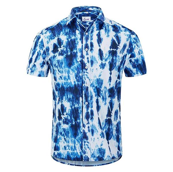 men's casual shirts summer men printed shirt short sleeve turn-down collar streetwear chic loose mens hawaiian 2021 vacation camisa d4, White;black
men's casual shirts summer men printed shirt short sleeve turn-down collar streetwear chic loose mens hawaiian 2021 vacation camisa d4, White;black