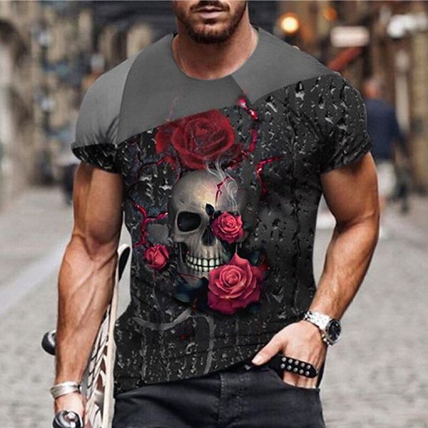 men's t shirt 3d print graphic prints skull rose crew neck daily holiday print short sleeve casual designer big and tall gray l3wj#, White;black
men's t shirt 3d print graphic prints skull rose crew neck daily holiday print short sleeve casual designer big and tall gray l3wj#, White;black