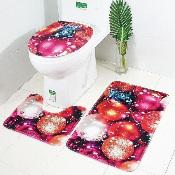 carpets 3pcs/set christmas toilet seat cover anti-slip bathroom mat toliet rug decoration for home year floor
carpets 3pcs/set christmas toilet seat cover anti-slip bathroom mat toliet rug decoration for home year floor