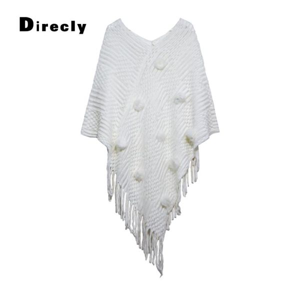 women's sweaters direcly2021 autumn loose fashion fur ball tassel shawl sweater coat ladies casual large size bat shirt, White;black
women's sweaters direcly2021 autumn loose fashion fur ball tassel shawl sweater coat ladies casual large size bat shirt, White;black