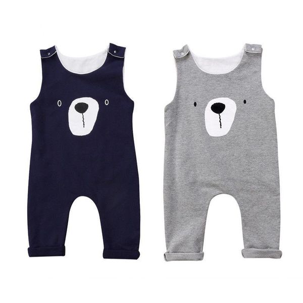 jumpsuits 2021 baby boy cute cartoon bear printed romper 0-24m born infant toddler summer casual cotton sleeveless jumpsuit outfits, Blue
jumpsuits 2021 baby boy cute cartoon bear printed romper 0-24m born infant toddler summer casual cotton sleeveless jumpsuit outfits, Blue