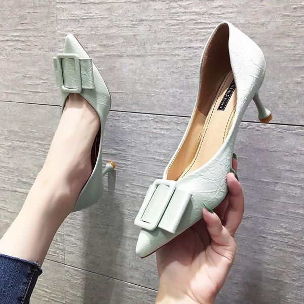 dress shoes wq2buckle summer women pointed toe pumps leisure high heels wedding tenis feminino zapatillas mujer square shoe, Black
dress shoes wq2buckle summer women pointed toe pumps leisure high heels wedding tenis feminino zapatillas mujer square shoe, Black