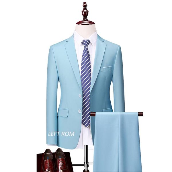 men's suits & blazers 15 colour blazer + pants brand solid color slim mens formal business suit 2piece set party performance stage groo, White;black
men's suits & blazers 15 colour blazer + pants brand solid color slim mens formal business suit 2piece set party performance stage groo, White;black