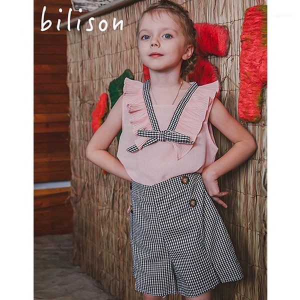 clothing sets girls set summer baby girl clothes sleeveless t-shirt+shorts 2pcs children suits bowknot plaid shorts1, White
clothing sets girls set summer baby girl clothes sleeveless t-shirt+shorts 2pcs children suits bowknot plaid shorts1, White