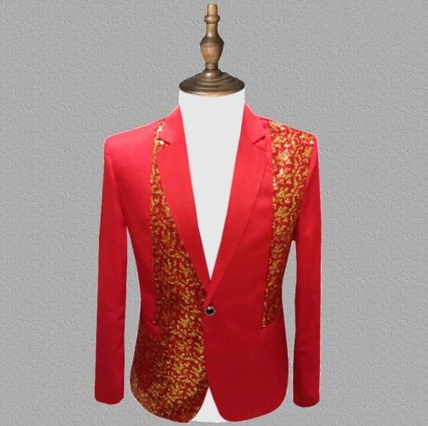men's suits & blazers suit 2021 long-sleeved dress hosted tuxedos for men wedding prom red yellow blue black chorus performance, White;black
men's suits & blazers suit 2021 long-sleeved dress hosted tuxedos for men wedding prom red yellow blue black chorus performance, White;black
