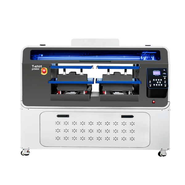 printers automatic a3+ t-shirt digital printer with double working station for dark and light color t shirt directly