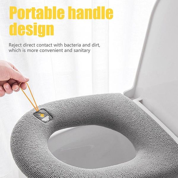 toilet seat covers winter warm comfortable thickened mat washable bathroom accessories knitting pure color soft o-shape pad bidet cover
toilet seat covers winter warm comfortable thickened mat washable bathroom accessories knitting pure color soft o-shape pad bidet cover
