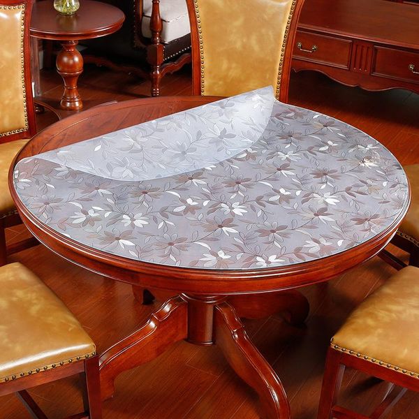 table cloth pvc round tablecloth transparent soft water-and oil-repellent disposable european household el restaurant mats
table cloth pvc round tablecloth transparent soft water-and oil-repellent disposable european household el restaurant mats