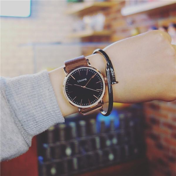 wristwatches simple design retro women casual watches for ladies brand vintage quartz clock nylon strap watch relogio feminino, Slivery;brown
wristwatches simple design retro women casual watches for ladies brand vintage quartz clock nylon strap watch relogio feminino, Slivery;brown