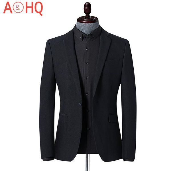 men's suits & blazers korea style a buckle split suit jackets men slim fit formal business office man 2021 spring 4xl, White;black
men's suits & blazers korea style a buckle split suit jackets men slim fit formal business office man 2021 spring 4xl, White;black