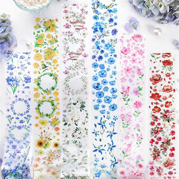 gift wrap 3 m/roll pet flower diy scrapbook stickers multicolor 6cm stationery journal decorations notebook planner decor
gift wrap 3 m/roll pet flower diy scrapbook stickers multicolor 6cm stationery journal decorations notebook planner decor