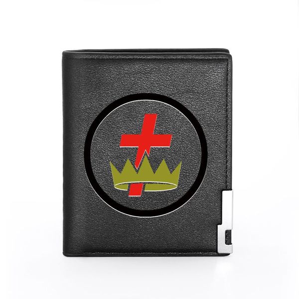 classic knight crown cross pu leather men women short wallet id holder purse wallets, Red;black
classic knight crown cross pu leather men women short wallet id holder purse wallets, Red;black