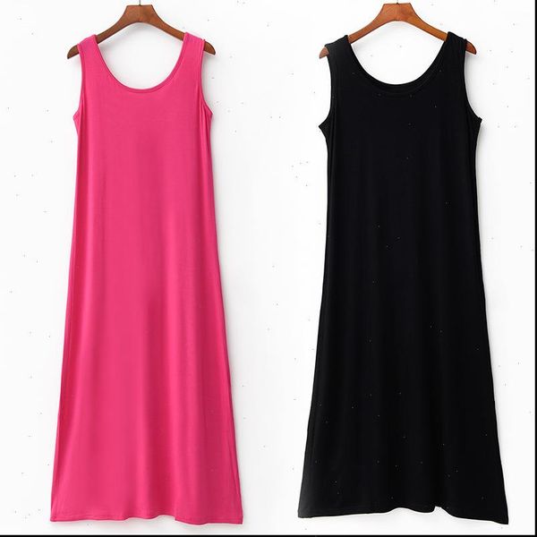 plus size 6xl modal women sleepwear lingerie nightdress casual long nightgown nightie sleeveless summer loose home dress, Black;red
plus size 6xl modal women sleepwear lingerie nightdress casual long nightgown nightie sleeveless summer loose home dress, Black;red