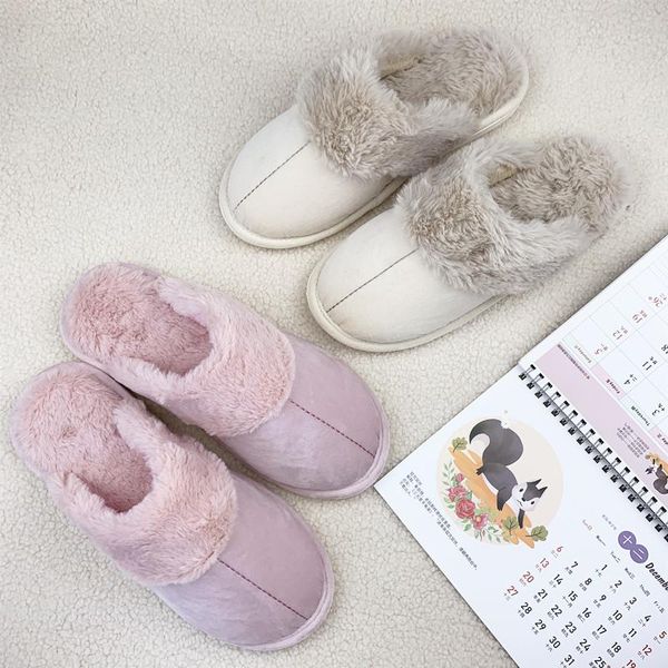 house luxury women fur slippers winter warm floor plush non-slip indoor bedroom, Black
house luxury women fur slippers winter warm floor plush non-slip indoor bedroom, Black