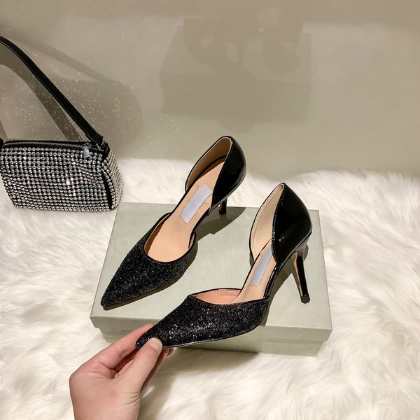 2022 spring and summer most new style luxury women shoe high heel pointed sandals fashion breathable comfortable shoe woman size 34-40, Black
2022 spring and summer most new style luxury women shoe high heel pointed sandals fashion breathable comfortable shoe woman size 34-40, Black