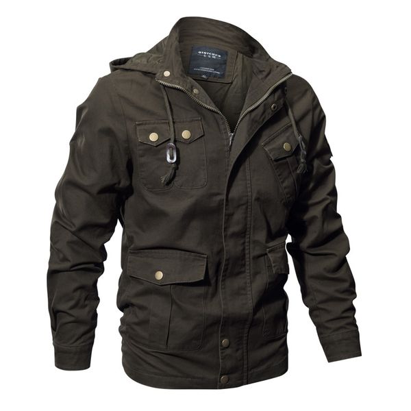 wholesale designer men military pilot jackets bomber cotton coat tactical army hooded jacket male casual air force flight jacket plus size m, Black;brown
wholesale designer men military pilot jackets bomber cotton coat tactical army hooded jacket male casual air force flight jacket plus size m, Black;brown