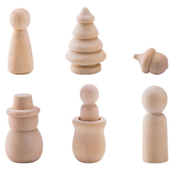 creative toy puppet logs handmade diy painting sets of people home decor props wooden crafts ornaments, 60pcs decorative objects & figurines
creative toy puppet logs handmade diy painting sets of people home decor props wooden crafts ornaments, 60pcs decorative objects & figurines