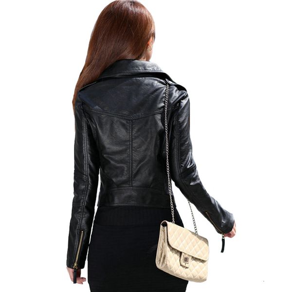 women's jackets ysdnchi pu leather jacket women fashion bright colors black motorcycle coat short faux biker soft female lzoz, Black;brown
women's jackets ysdnchi pu leather jacket women fashion bright colors black motorcycle coat short faux biker soft female lzoz, Black;brown