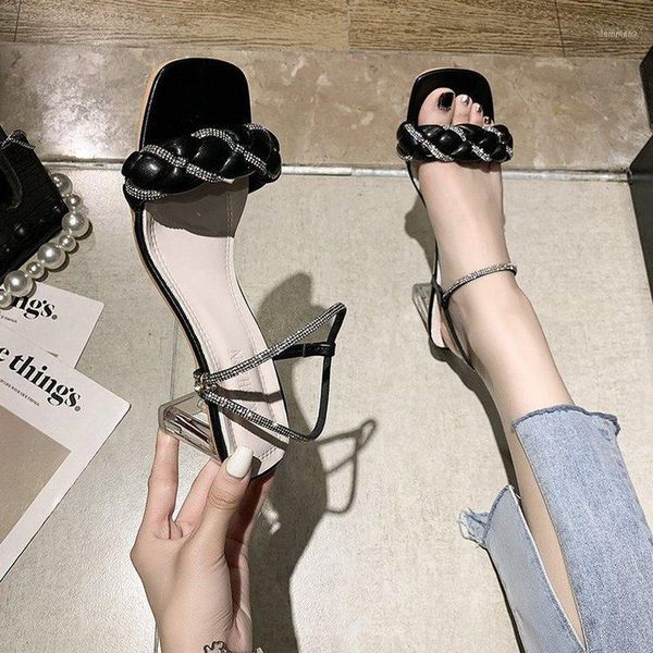 summer fashion design weave women sandals square heel ladies ytmtloy slip on zapatos transparentes de mujer1, Black
summer fashion design weave women sandals square heel ladies ytmtloy slip on zapatos transparentes de mujer1, Black