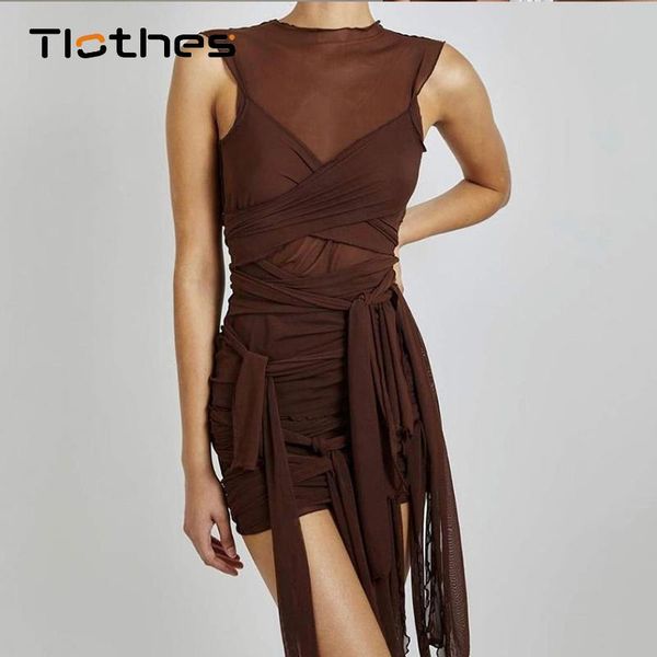 streetwear spaghetti dress women ribbons mesh see through mini slim multilayer bodycon sleeveless club casual dresses, Black;gray
streetwear spaghetti dress women ribbons mesh see through mini slim multilayer bodycon sleeveless club casual dresses, Black;gray
