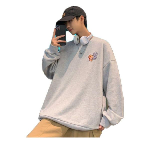 men's hoodies & sweatshirts 2021 - original autumn port style round neck hoodie handsome coat, size s-5l, three colors, Black
men's hoodies & sweatshirts 2021 - original autumn port style round neck hoodie handsome coat, size s-5l, three colors, Black