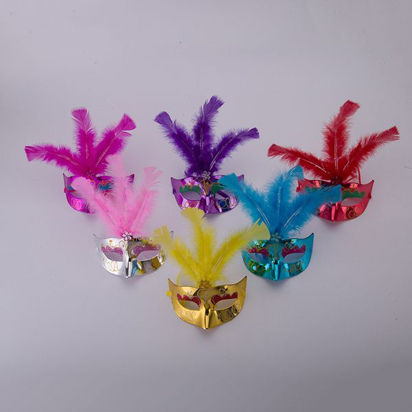 Party Mask Halloween Ball Electroplating Little Beauty Feather Painted
Party Mask Halloween Ball Electroplating Little Beauty Feather Painted
