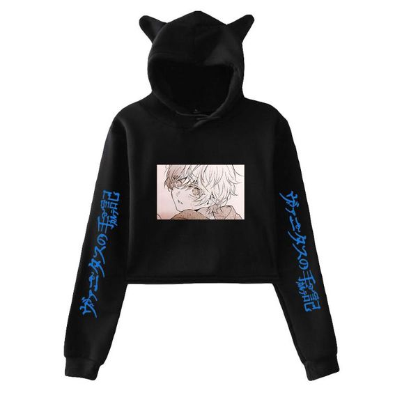 women's hoodies & sweatshirts frdun 2021 the case study of vanitas merch 2d print fashion cat ears women sweatshirt clothes, Black 
women's hoodies & sweatshirts frdun 2021 the case study of vanitas merch 2d print fashion cat ears women sweatshirt clothes, Black