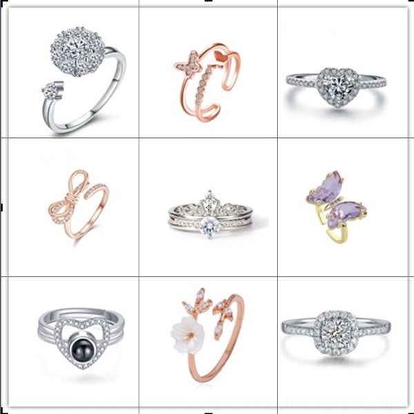 RIQ5 female national ringminority design fashion personality light luxury cold wind index finger band rings mouth, Silver
RIQ5 female national ringminority design fashion personality light luxury cold wind index finger band rings mouth, Silver