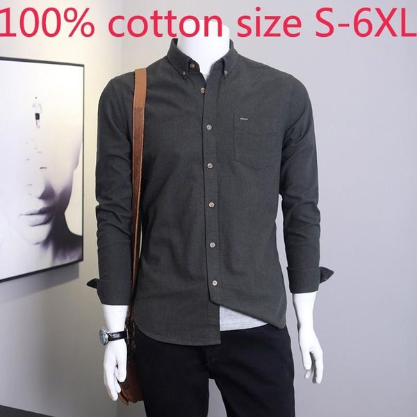 arrival men long sleeve 100% pure cotton casual loose youth autumn coat large shirts flannel plus size s-4xl 5xl 6xl men's, White;black
arrival men long sleeve 100% pure cotton casual loose youth autumn coat large shirts flannel plus size s-4xl 5xl 6xl men's, White;black